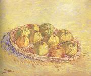 Still life wtih Basket of Apples (nn04) Vincent Van Gogh